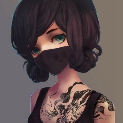 # 8张治愈感拉满的小清新动漫女生头像，简约又好看