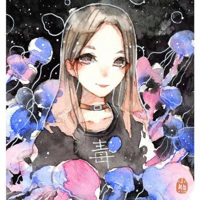 10张超绝水彩女生头像！高清手绘质感直接戳中审美点