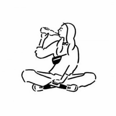 25张女生简笔手绘头像 个性清新又好用来当头像