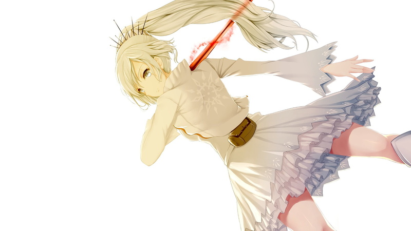 RWBY角色壁纸合集 纯白背景氛围感拉满