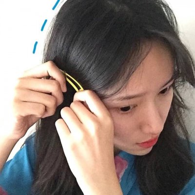 34张高清蓝色系小清新少女头像 氛围感拉满的女生头像合集