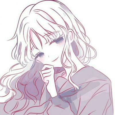 9张清新软萌手绘女生头像 淡雅治愈感拉满