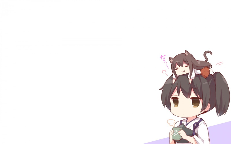 720P高清动漫少女壁纸 治愈系户外晴空氛围感拉满