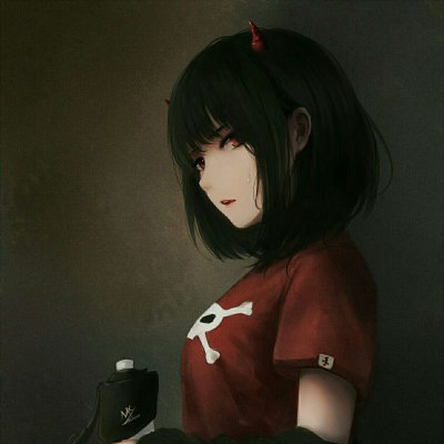 22张高清二次元小恶魔女生头像 适合当QQ头像的动漫风格图