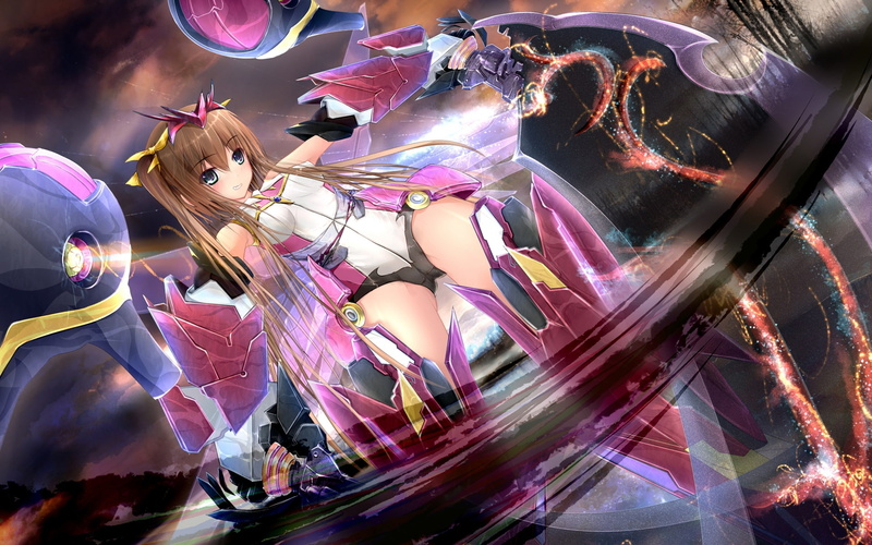 1080P机甲少女剑系壁纸合集：《无限斯特拉托斯》等热门动漫