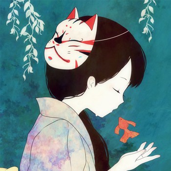 # 9张高清文静优雅的动漫女生QQ头像 温柔感拉满