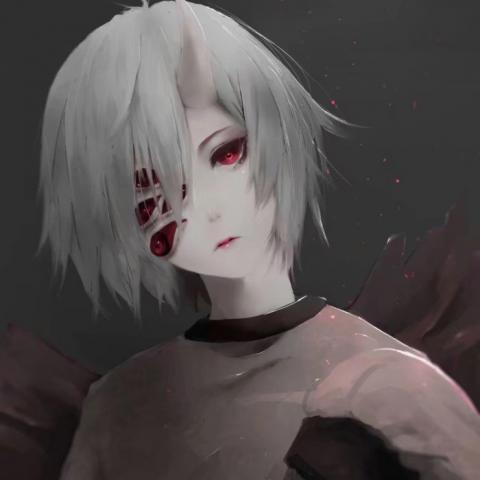 12张暗黑丧系诡异女生动漫头像 高清氛围感拉满