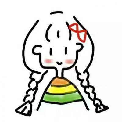 13张超治愈可爱小女孩简笔画头像 高清又好上手