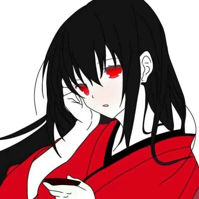 18张高清好看的个性黑暗系动漫女生头像