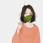 8张高清好看的文艺风女生漫画头像合集