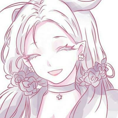 9张清新软萌手绘女生头像 淡雅治愈感拉满