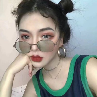 36张高清绿色系女生头像 个性又好看