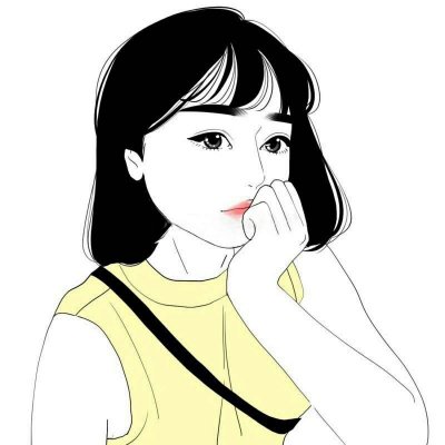 超火的女生手绘头像合集！32张高清好看的都在这