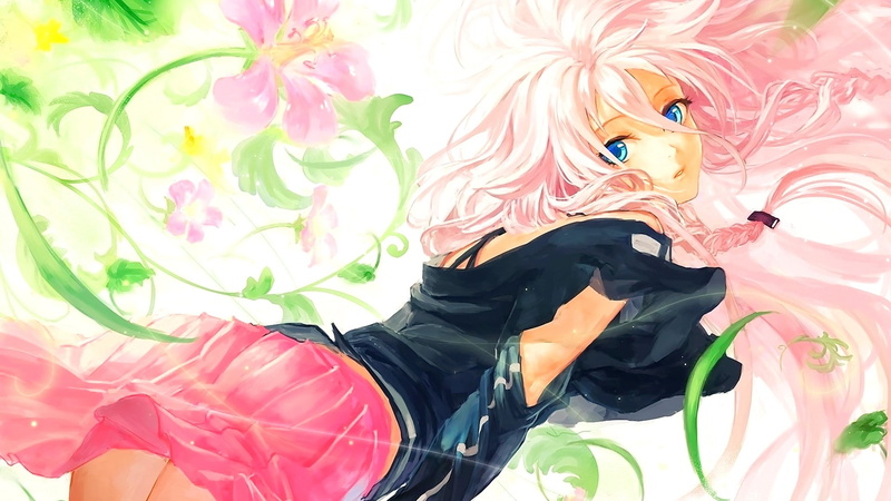 绝了！Vocaloid IA粉发蓝眼绝美壁纸合集
