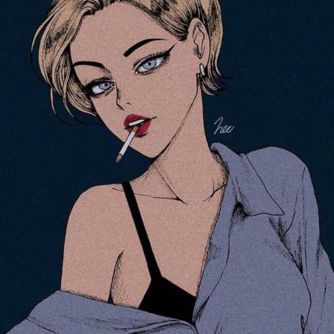 20张高清霸气高冷动漫女生头像 氛围感拉满