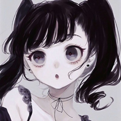 32张高清暗黑系高冷动漫女生头像合集