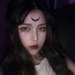 25张高清好看的非主流黑暗系女生头像合集
