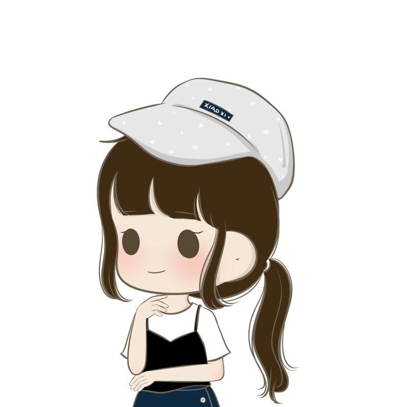 8张高清可爱女孩漫画头像 女生头像专属合集