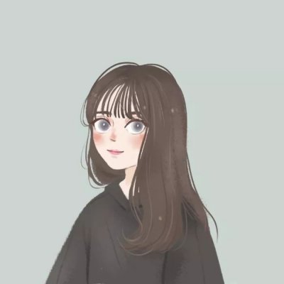 26张高清简约款！适合当微信头像的手绘女生头像合集