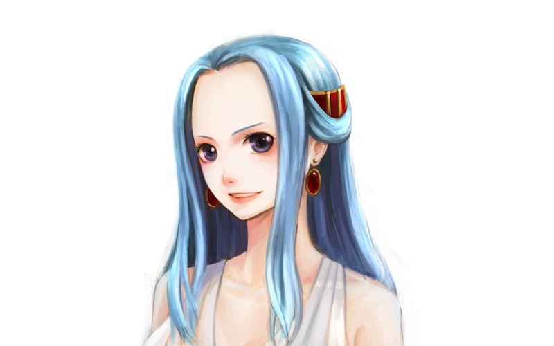 海贼王蓝发薇薇绝美壁纸合集