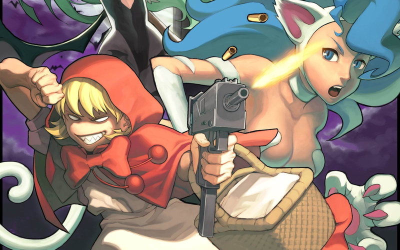 《恶魔战士莫莉卡 高清同人壁纸合集》