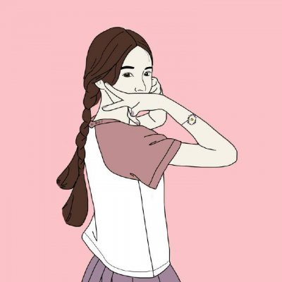 32张高清时尚女生手绘头像合集 氛围感拉满