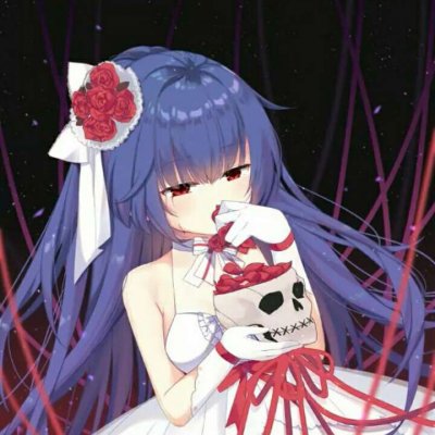 暗黑系二次元病态女生头像 21张高清恐怖风格图合集