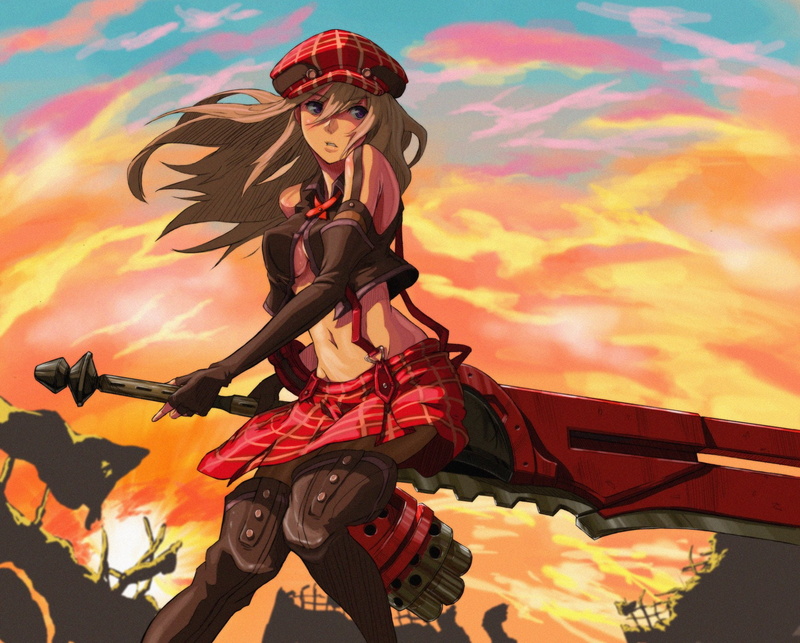 《噬神者》1080P超清壁纸 艾莉莎·伊莉妮琪娜·阿米艾拉合集