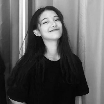 36张高清高冷孤傲黑白女生头像合集