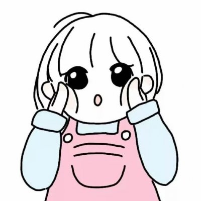 20张高清简约款！女生动漫手绘微信头像合集