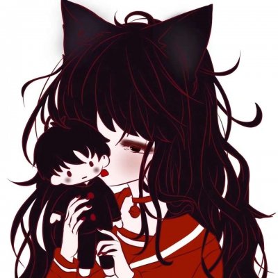 13张高清二次元黑化病娇少女头像 氛围感拉满