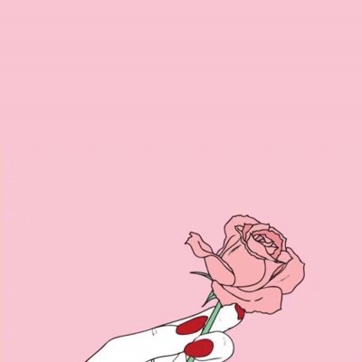 手控党集合！15张粉色系动漫手绘头像高清图