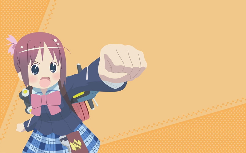 校园乌托邦学美向前冲！动漫角色高清壁纸