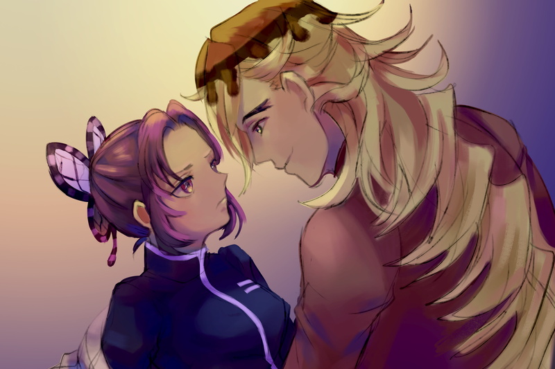 鬼灭之刃高清壁纸合集 蝴蝶忍与上弦鬼们