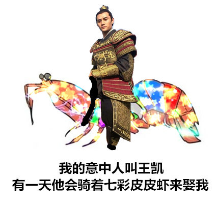 我的意中人会骑着七彩皮皮虾来娶我！这套追星女孩专属表情包火了