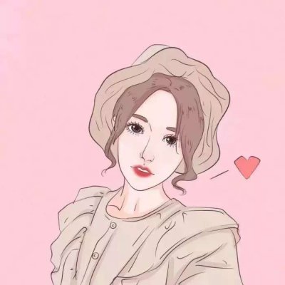 18张超绝！女生简约风手绘头像合集