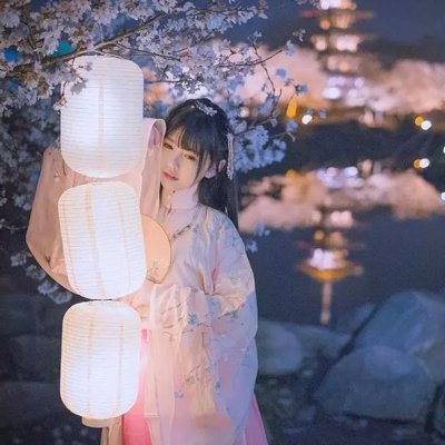 28张古风闺蜜头像！一左一右高清又好看