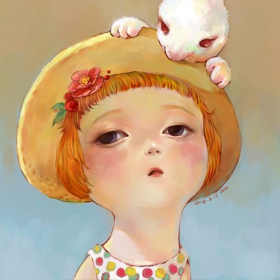 # 8张治愈感拉满的小清新动漫女生头像，简约又好看