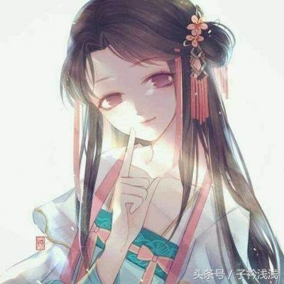 13张温柔感拉满的高清古风动漫女生头像合集