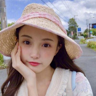 15张可爱戴帽女生头像 高清无水印合集