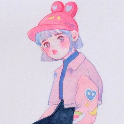 9张高清个性小女孩动漫头像 适合当女生头像的卡通图