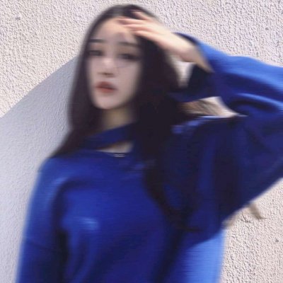 36张清新蓝调女生QQ头像 小清新风格高清合集