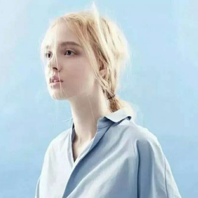 20张高清蓝色小清新女生头像 氛围感拉满