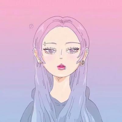 16张高清可爱动漫女生微信头像合集