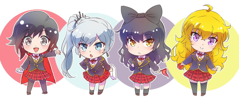 RWBY角色Q版高清壁纸合集！