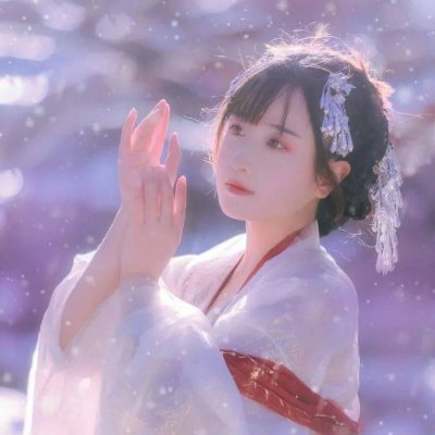 33张高清小清新真人古风女生头像合集