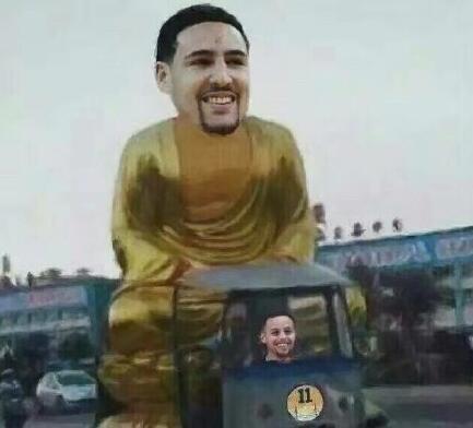 汤普森赛场爆发！这套汤神表情包赶紧存