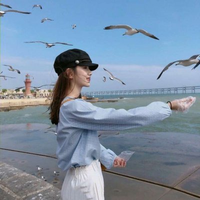 22张清爽蓝色系女生头像 高清氛围感拉满的唯美女头合集