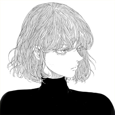 # 8张高清漫画女生微信头像 氛围感拉满直接用