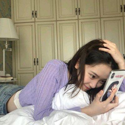 36张高清紫色真人女生头像 氛围感拉满的唯美梦幻款